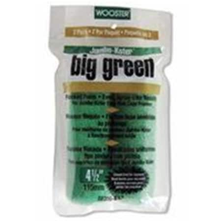 Wooster Roller Cover Foam 2Pk 4.5In RR310-4 1/2 8550964